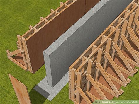 how to frame concrete walls